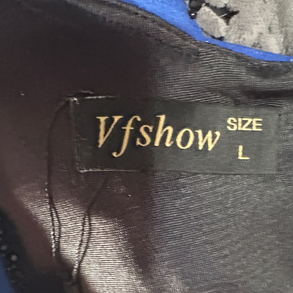 Vishal Royal Blue Dress - Picture 2 of 3